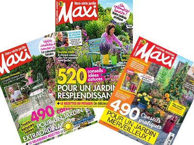 Maxi hors-série Jardin - Contenus rédactionnels print
